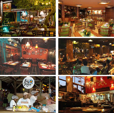 Restaurant-Collage